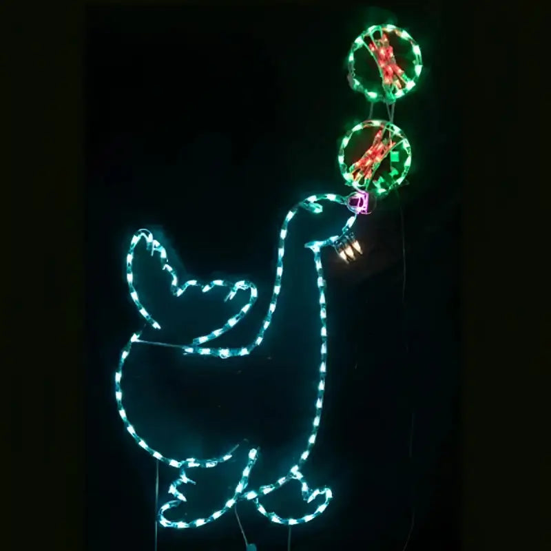 Animated Seal with Ball - Wireframes Displays and Yard Art