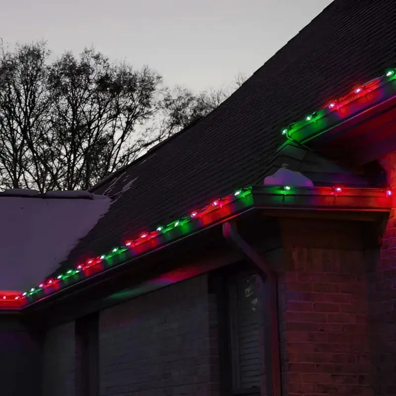 C9 Incandescent Christmas Light Bulbs Red Transparent Pack of 25 - Christmas Lights