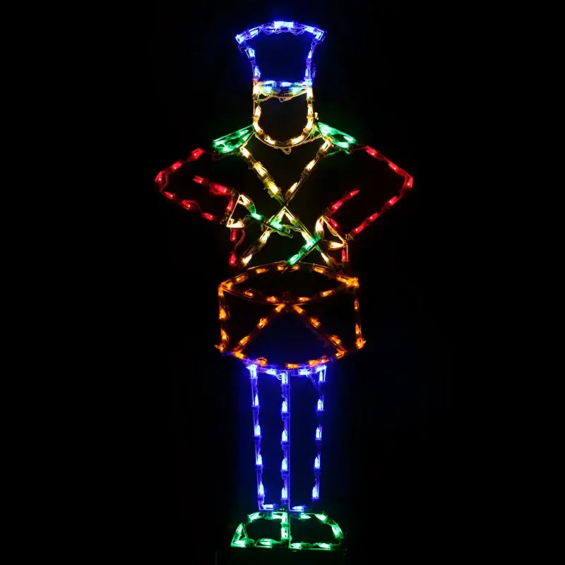 Drumming Soldier - Wireframes Displays and Yard Art