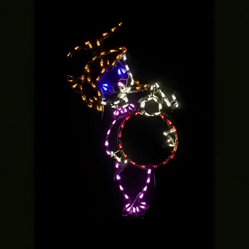 Little Girl holding Ornament - Wireframes Displays and Yard Art