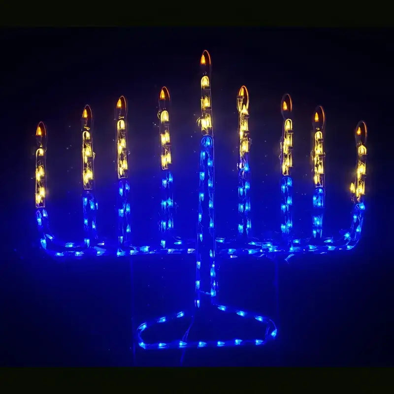 Menorah - Wireframes Displays and Yard Art
