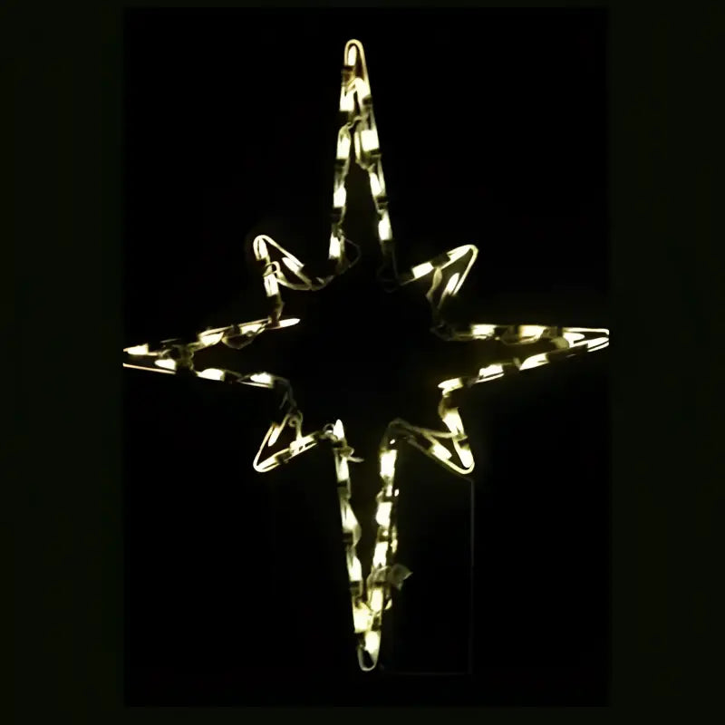 Nativity Star Small Hanging - Wireframes Displays and Yard Art
