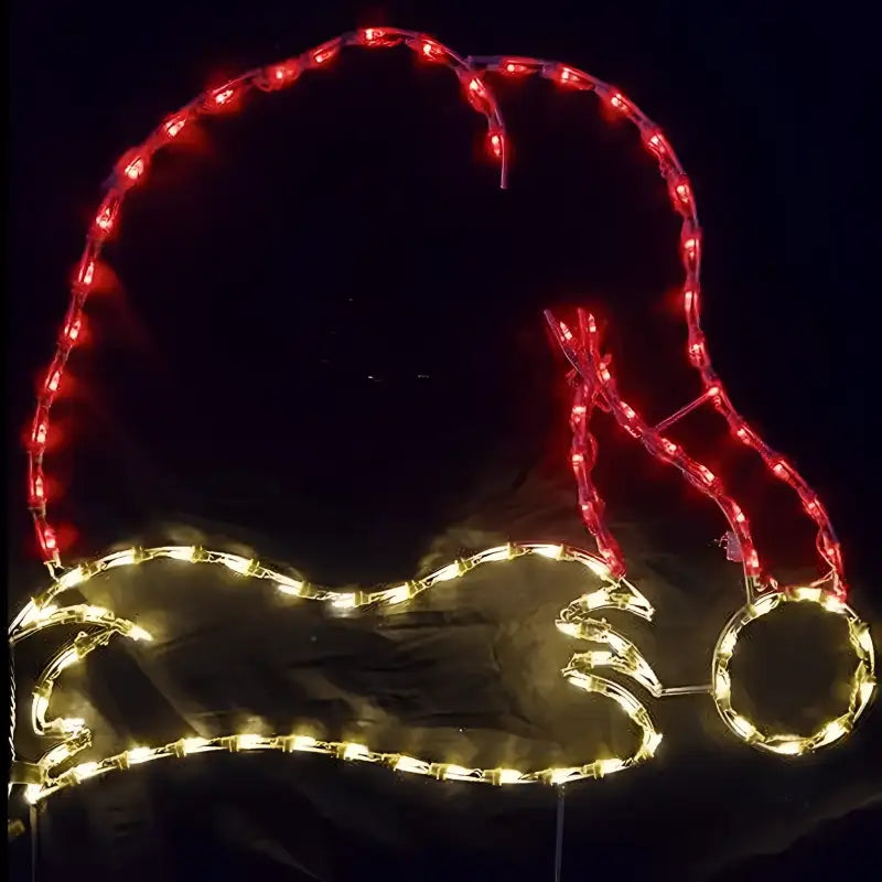 Santa Hat - Wireframes Displays and Yard Art
