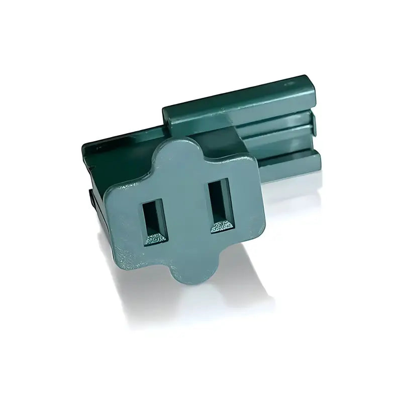Slide-On Plugs / Vampire Plugs SPT2 Female Pack of 25 Green - Christmas Light Installation Accessories