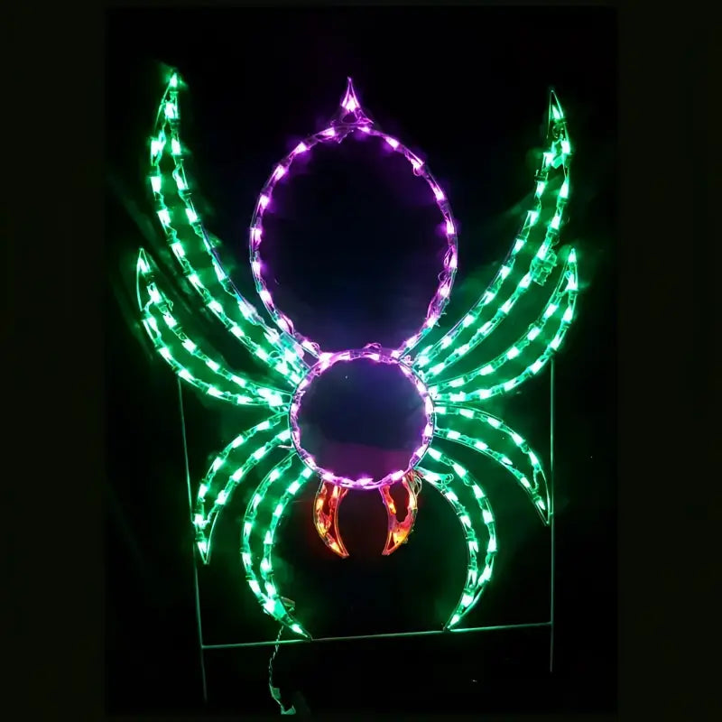 Spooky Halloween Spider - Wireframes Displays and Yard Art