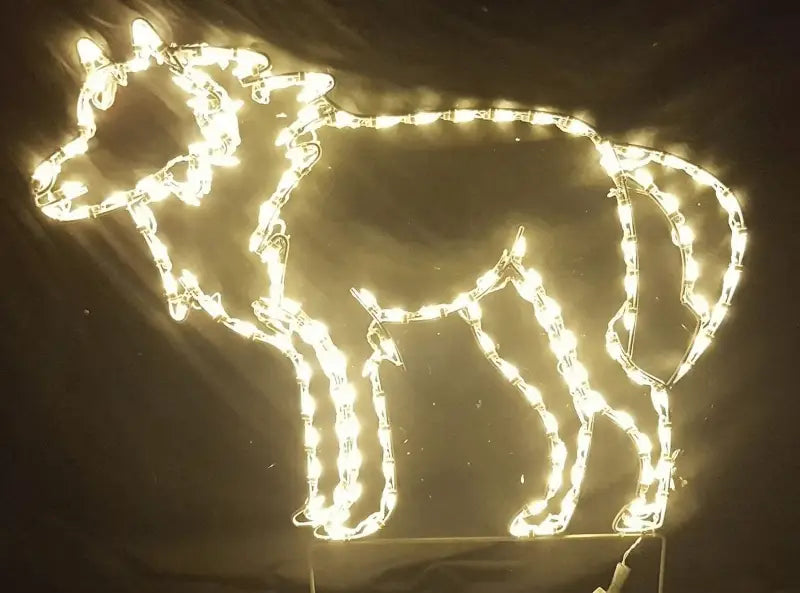 Wolf - Wireframes Displays and Yard Art