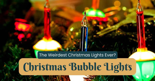 Christmas Tree Bubble Lights: The Weirdest Christmas Light Lights Ever?