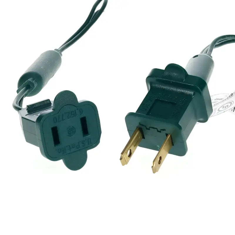 100 Blue Incandescent Mini Lights Green Wire 4’’ Spacing [CLOSEOUT] - Christmas Lights