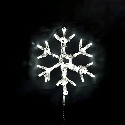 12’’ Avondale Design Snowflake - Designer Series Display - Wireframes Displays and Yard Art