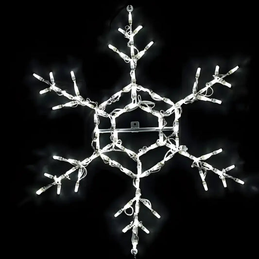 36’’ Ballentine Design Snowflake - Designer Series Display - Wireframes Displays and Yard Art