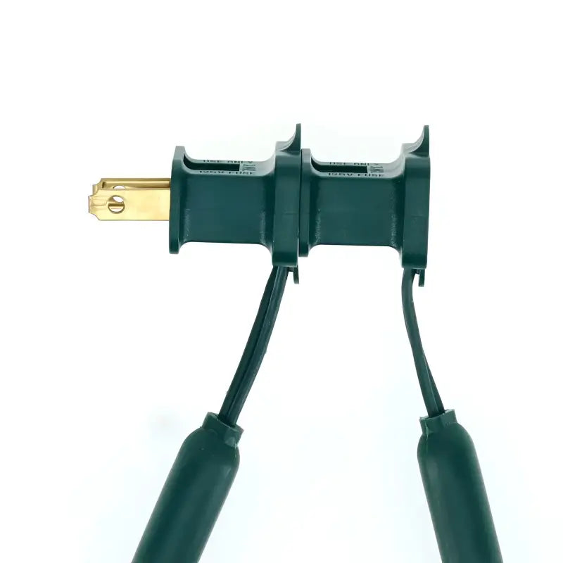 50 5mm Gold LED Christmas Lights 4’’ Spacing - Christmas Lights