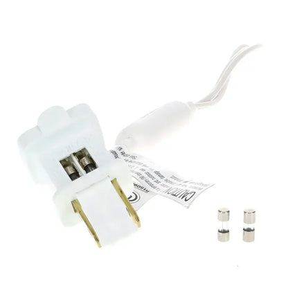 70 5mm Cool White LED Christmas Lights 4’’ Spacing White Wire - Christmas Lights