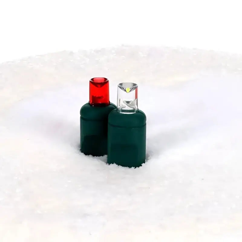 70 5mm Red Cool White LED Christmas Lights 4’’ Spacing - Christmas Lights