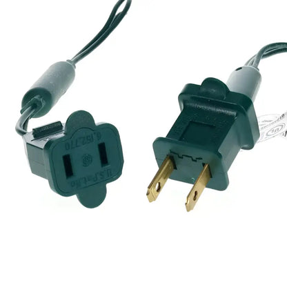 70 C6 Green LED Christmas Lights 4’’ Spacing - Christmas Lights