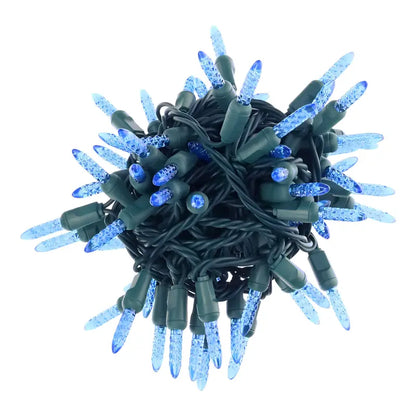 70 M5 Blue LED Christmas Lights 4’’ Spacing - Christmas Lights