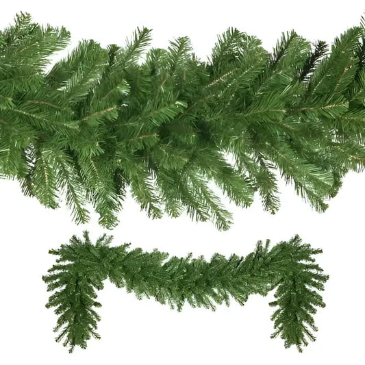 9’ X 14’’ Olympia Pine Garland Unlit - Christmas Decorations