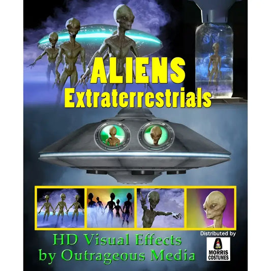 Aliens Extraterrestrials Projection Effect USB Version - Digital Decorations and Projection Effects
