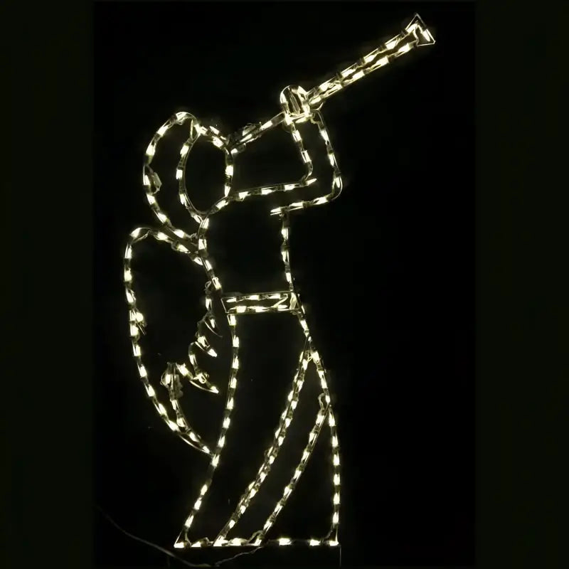 Angel with Trumpet - Wireframes Displays and Yard Art