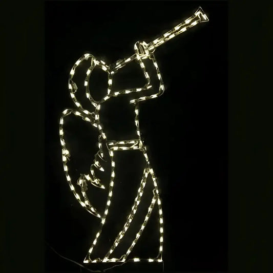 Angel with Trumpet - Wireframes Displays and Yard Art