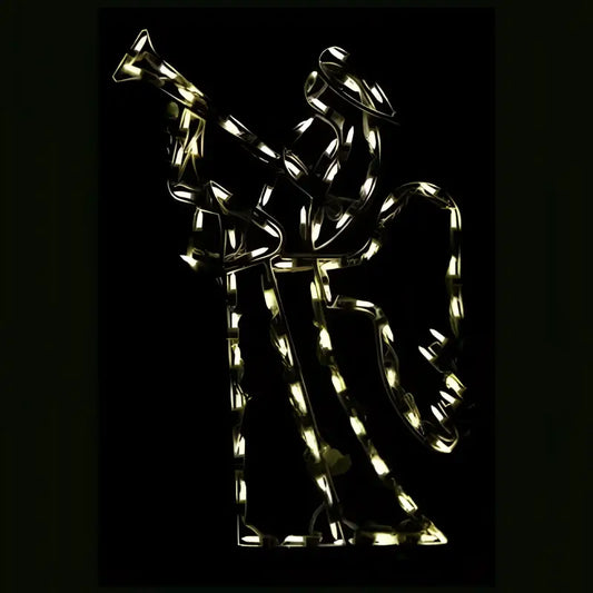 Angel with Trumpet Small - Wireframes Displays and Yard Art