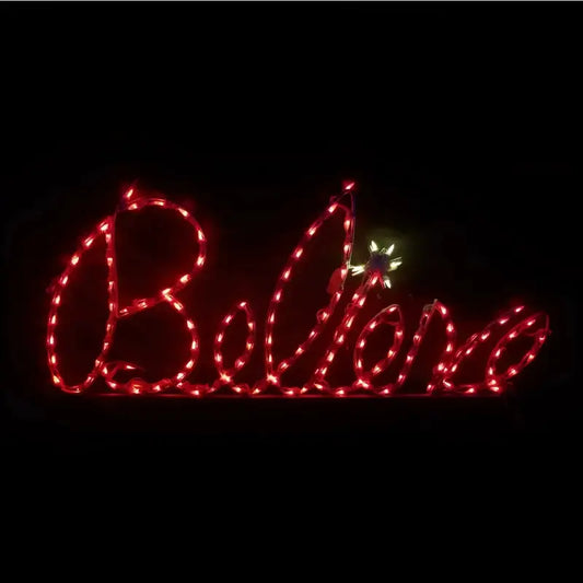 Believe Cursive - Wireframes Displays and Yard Art