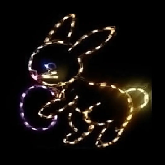 Bunny with Egg - Wireframes Displays and Yard Art