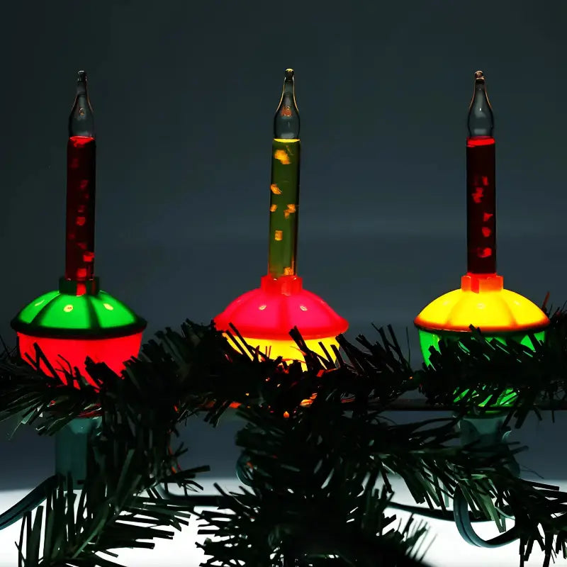 C7 Traditional Bubble Light Bulbs Pack of 3 Bulbs - Christmas Lights