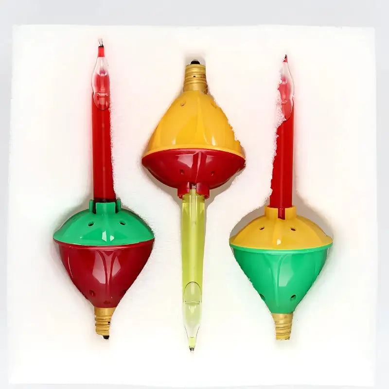C7 Traditional Bubble Light Bulbs Pack of 3 Bulbs - Christmas Lights
