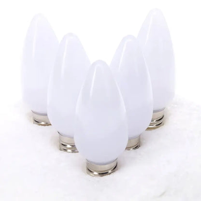 C9 Cool White Smooth ProCore LED Christmas Light Bulbs - Christmas Lights