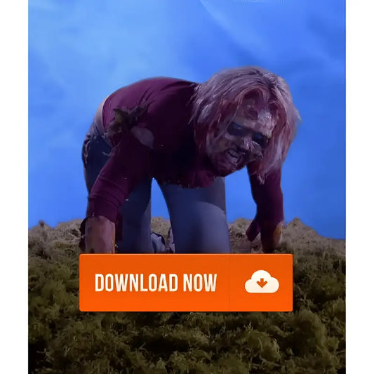 Dead Walkers 2 (Zombies 3) Walking Dead Projection Effect Digital Download - Digital Decorations and Projection Effects