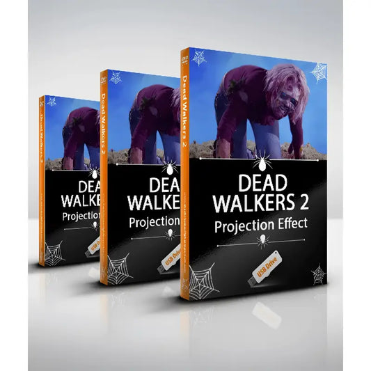 Dead Walkers 2 (Zombies 3) Walking Dead Projection Effect USB Version - Digital Decorations and Projection Effects