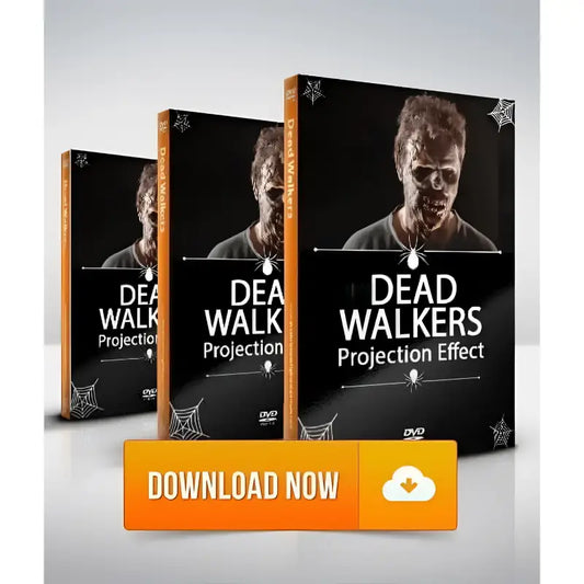 Dead Walkers HD Walking Dead Projection Effect Digital Download - Digital Decorations and Projection Effects