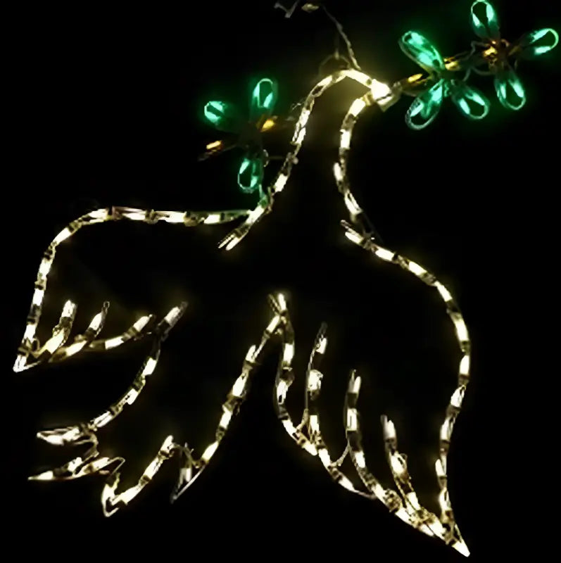 Dove with Olive Branch - Wireframes Displays and Yard Art