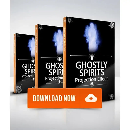 Ghostly Spirits Projection Effect Digital Download - Digital Decorations and Projection Effects