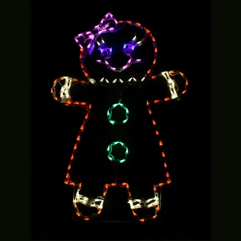 Gingerbread Girl - Wireframes Displays and Yard Art