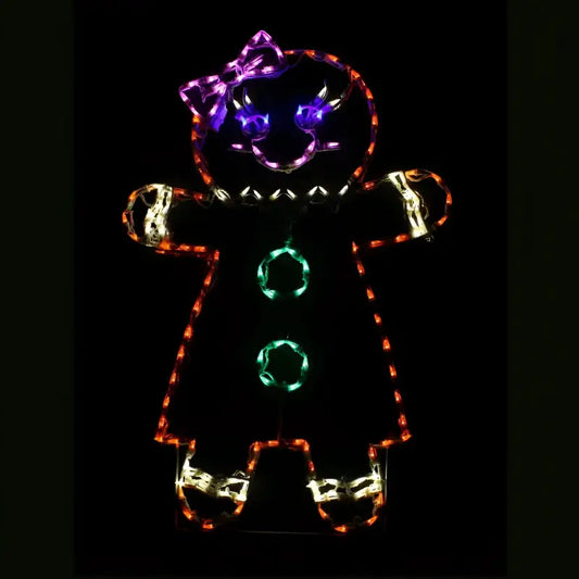 Gingerbread Girl - Wireframes Displays and Yard Art