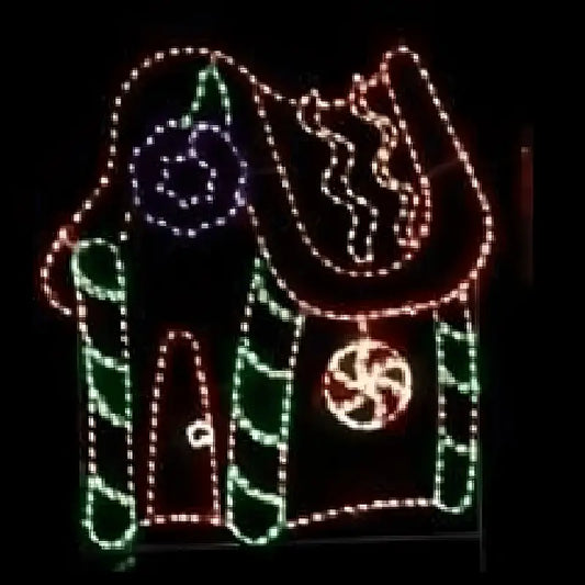 Gingerbread House - Wireframes Displays and Yard Art