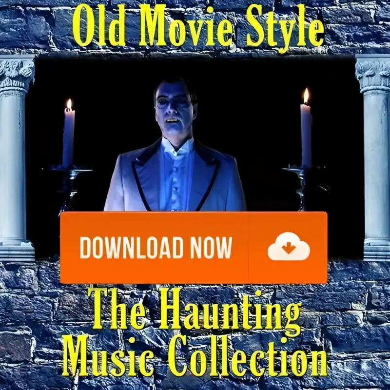 Haunting Music Old Movie Style Halloween Music and Sound Effects - Digital Decorations and Projection Effects