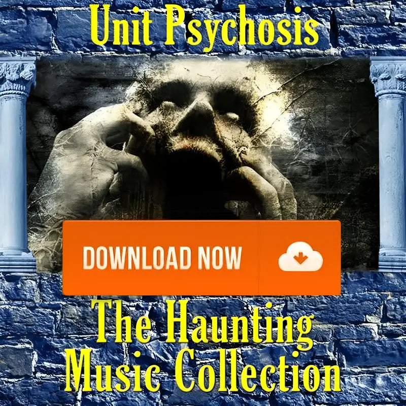 Haunting Music Unit Psychosis Halloween Music and Sound Effects - Digital Decorations and Projection Effects
