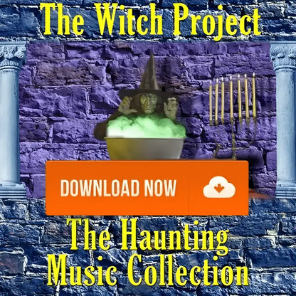 Haunting Music The Witch Project Halloween Music and Sound Effects - Digital Decorations and Projection Effects
