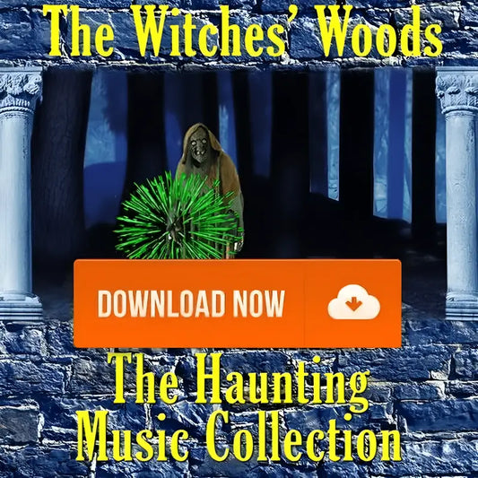 Haunting Music The Witches Woods Halloween Music and Sound Effects - Digital Decorations and Projection Effects