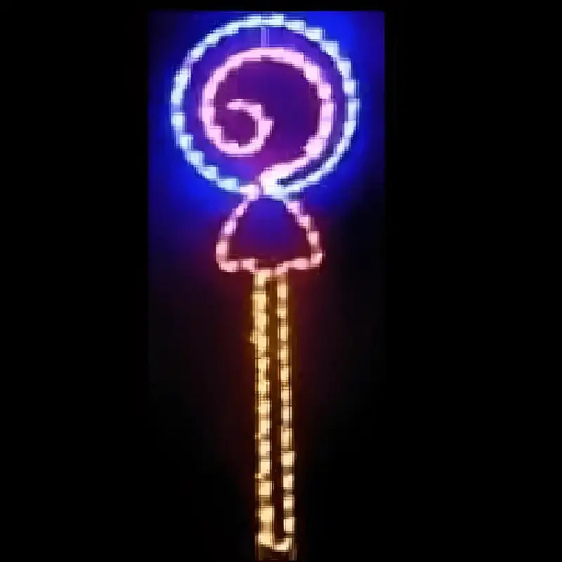 Lollipop Christmas - Wireframes Displays and Yard Art
