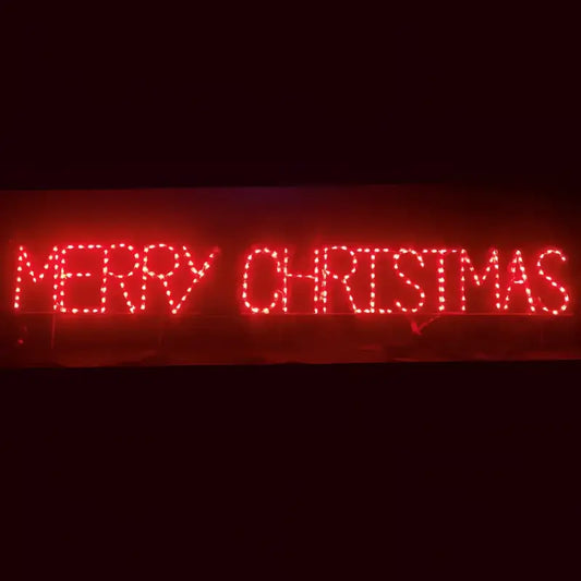 Merry Christmas Block - Wireframes Displays and Yard Art