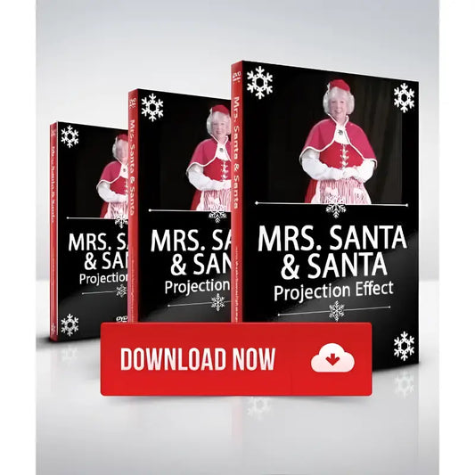 Mrs. Claus and Santa Scenes Digital Download Digital Christmas Decorations - Digital Decorations and Projection Effects