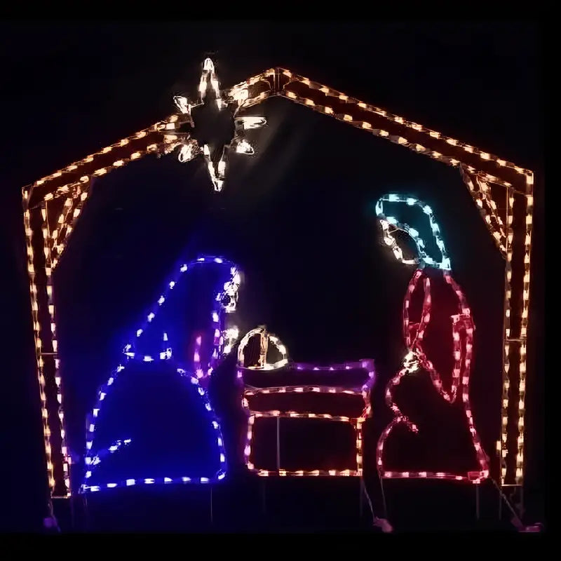 Nativity 4 Piece - Wireframes Displays and Yard Art