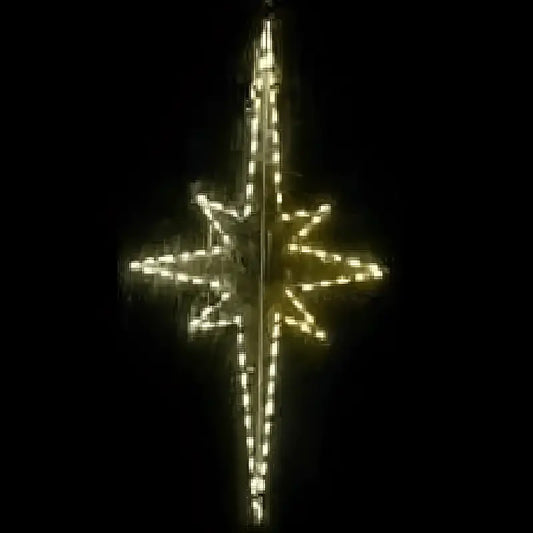 Nativity Star Large Hanging - Wireframes Displays and Yard Art