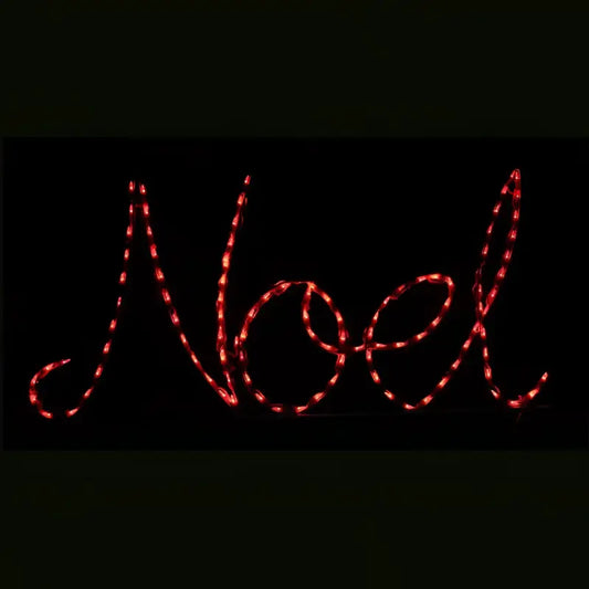 Noel Cursive Letter Sign - Wireframes Displays and Yard Art
