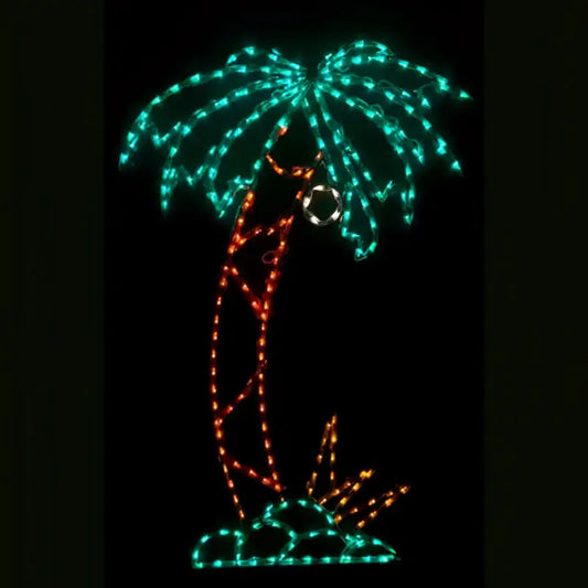 Palm Tree with Coconut - Wireframes Displays and Yard Art