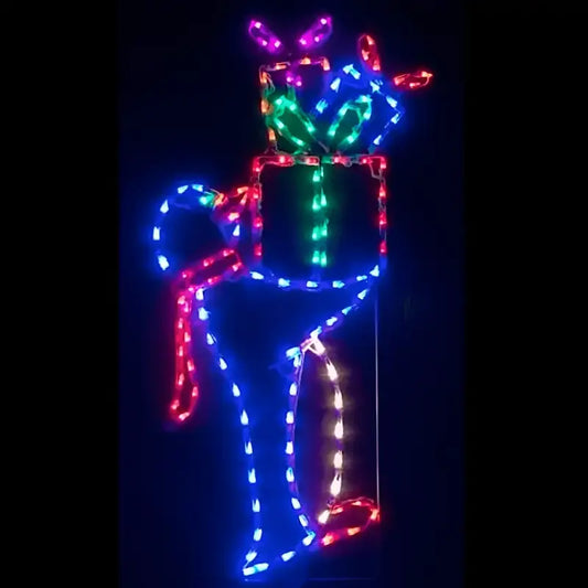 Penguin Carrying Packages - Wireframes Displays and Yard Art