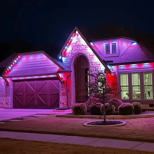 Permanent Eave Lighting Bundle by OPL RGBW - Architectural Lighting